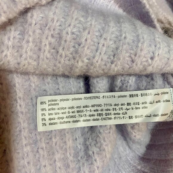 Zara Combination Bib Collar Knit Cardigan - Picture 8 of 10